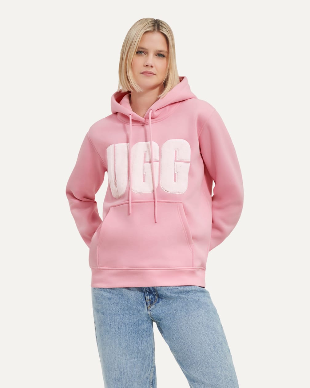 UGG® 公式【 レイ ファジー ロゴ フーディ|Rey Fuzzy Logo